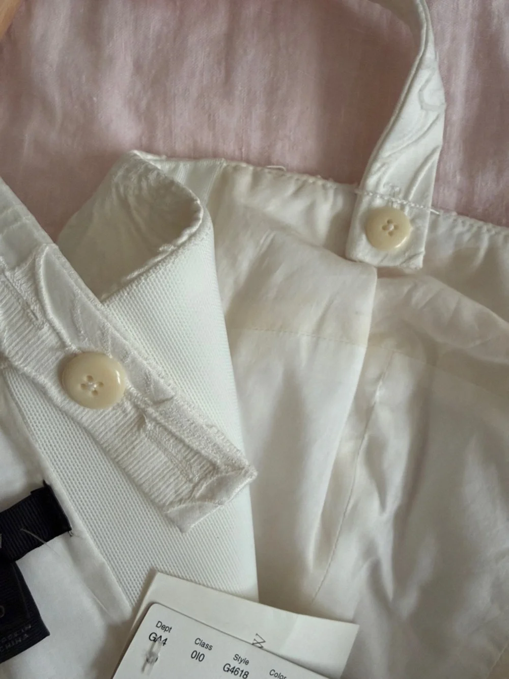J Crew floral embroidered shift dress removable straps - Picture 7 of 8